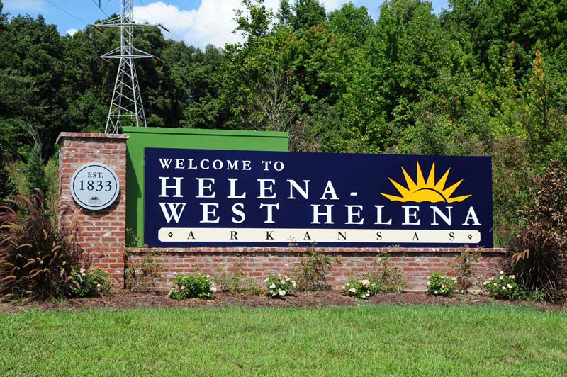 Helena/West Helena Sign